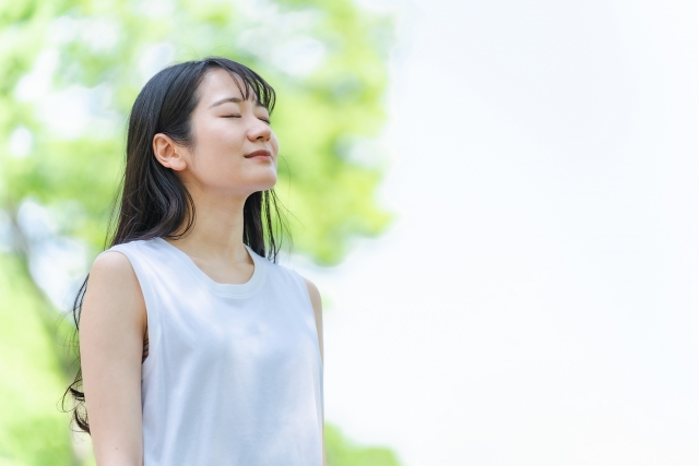 鼻呼吸で血流・免疫力アップ